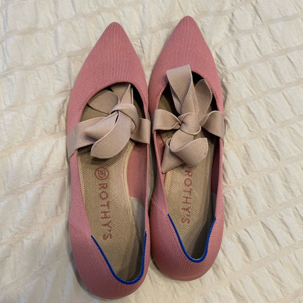 Rothy’s The Mary Jane in color Rosebud. Size 13.